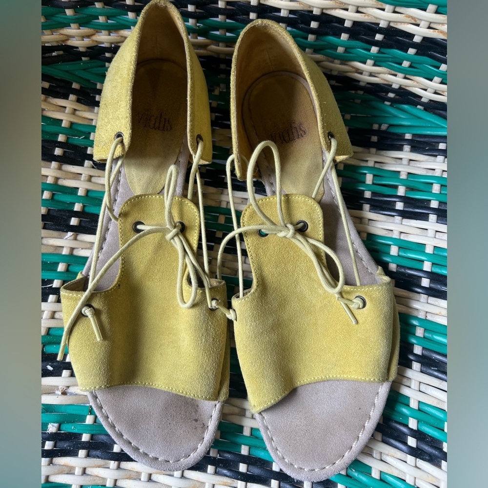 Vialis suede sandals from Barcelona